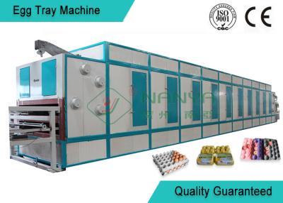 China 6 Layer Dryer Fast Automatic Pulp Moulding Machinery For Egg Tray / Egg Box for sale