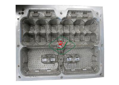 China El molde de la pulpa de los asientos del aluminio 12/moldeó los cartones del huevo de la pulpa con proceso del CNC en venta