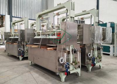 China Semi-automatic Reciprocating Pulp Egg Tray Making Machine With Double Cylinder for sale