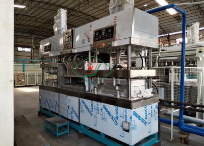 China Geschirr-/Dishware-Bagassen-Faser-Massen-Formteil-Maschine halb automatisch zu verkaufen