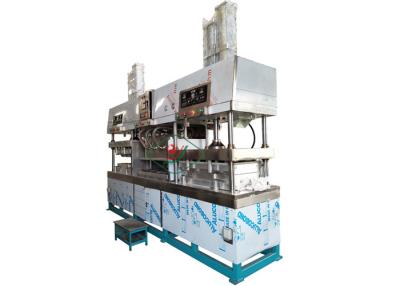 China Pulp Thermoforming Tableware Production Line / Bgasse Fiber Plate Molding Machine for sale