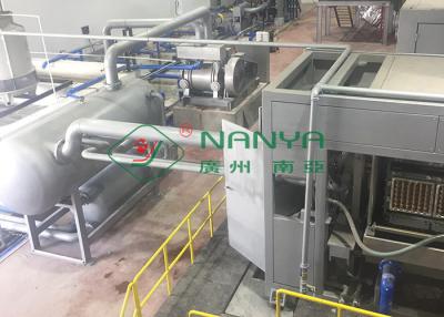 China Recycle Paper Moulding Egg Tray Production Line , High Output Egg Box Machine for sale