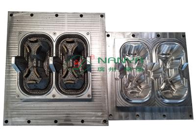 China Die Casting 2 Packed Cup Carrier / Cup Holder Pulp Moulding Dies for sale