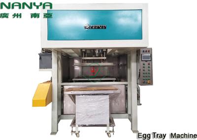 China Eco - Friendly Waste Paper Pulp Egg Carton Machine With Dryer / Egg Tray Forming Machine for sale