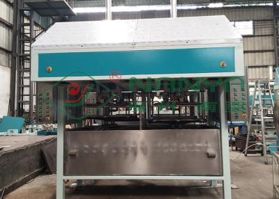 China PLC Control Pulp Tray Machine With Double Reciprocate / Working Stations for sale