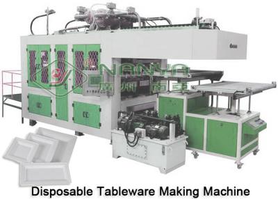 China Automatic Virgin Pulp Molding Equipment Tableware Thermoforming Machine for sale