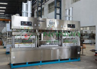 China Microwaveabl Sugarcane Takeout Food Container Pulp Molding Machine for sale