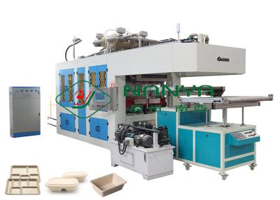 China Compostable 400kg/h Fiber Pulp Tableware Dinnerware Machinery for sale