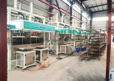 China Pulp Molding Shock Proof Package Industrial Tray Making Machine for sale