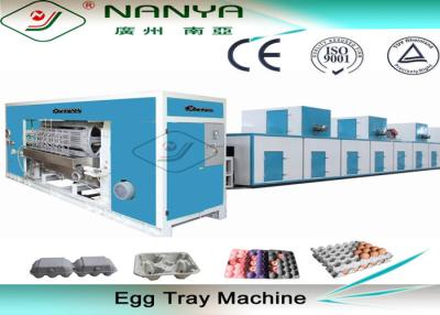 China Fully Automatic Pulp Molding Equipment , High Efficiency Egg Tray Production Line for sale