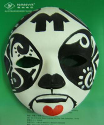 China Unbleached Recycled Paper Carnival Mask support Bagassse / Bamboo pulp for sale