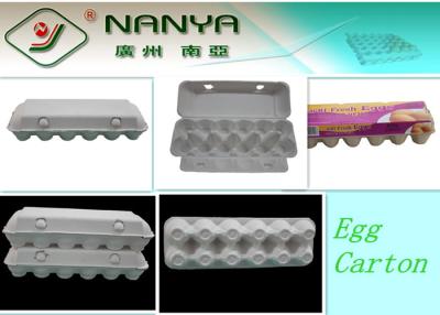 China Wegwerfpapier formte Eierkarton-/Ei-Kasten/Eierablage mit 10 Hohlräumen zu verkaufen