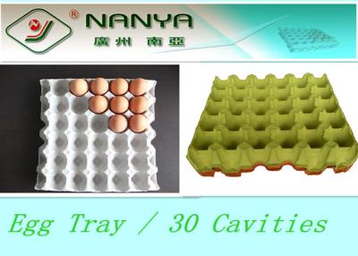 China Biodegradable Pulp Moulded Products Disposable Egg Tray with 30 Cavities for sale