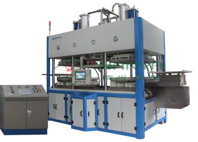 China Thermoforming Paper Pulp Molding Equipment For Top Grade Fine Molded Pulp Products for sale