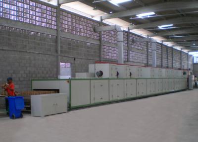China Flat Conveyor Pulp Molding Production Line Dryer / Drying Line for sale