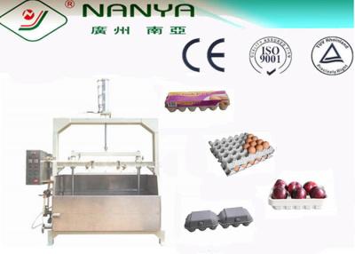 China Maquinaria moldando da polpa semiautomática que faz a Ovo-bandeja/bandeja/400pcs/h à venda