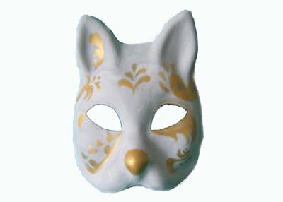 China Máscara moldeada pulpa reciclada del gato de los productos para los accesorios del traje del partido de la señora en venta
