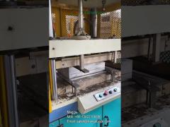 Hot Press Tray Forming Machine With Siemens PLC + Touch Screen Control