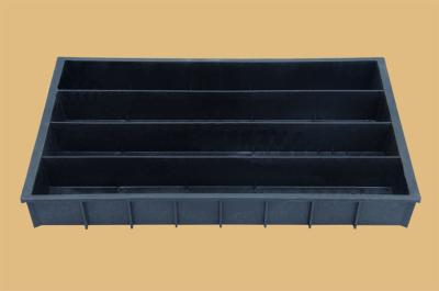 China Low Temperature Resistant Plastic Core Tray / Black Rock Core Boxes 850mm for sale