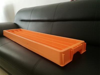 China Orange 55mm Rock Drill Core Trays , BQ NQ HQ PQ Size PE Rock Core Boxes for sale