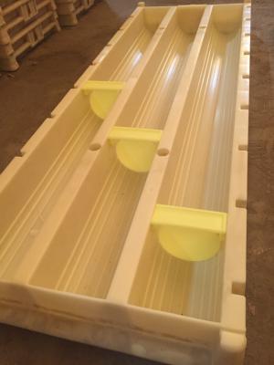 China Light Yellow Drill Core Trays Block For Q Sizes Mining Core Boxes 1070*385mm for sale