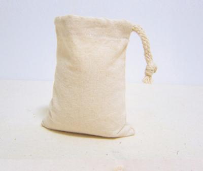 China Thick Geological Calico Sample Bags / Light Yellow Cotton Rock Sample Bags for sale