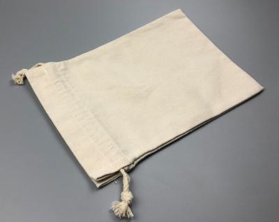 China Yellow Mini Geological Sample Bags / Cotton Sample Bags With Cotton Rope for sale