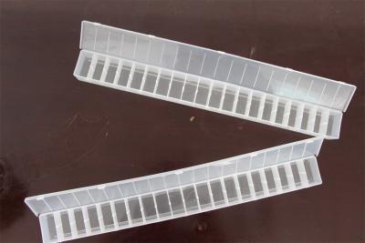 China 20 Channels White Rock Chip Trays For Mine Collection Specimen High Intensity for sale