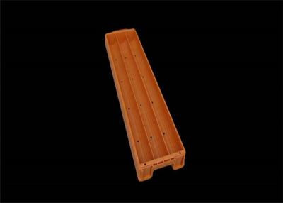 China Orange ARC End Plastic Core Tray 2 / 3 Slots 1070×385×50mm for sale