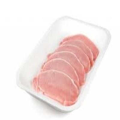 China Material de embalagem de empacotamento ácido Polylactic amigável do PLA da bandeja da carne de peixes da galinha de Eco à venda