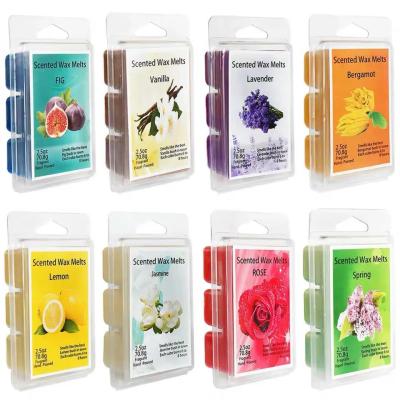 China Clear Plastic Pet Clamshells Blister Card Packaging For Wax Melts for sale