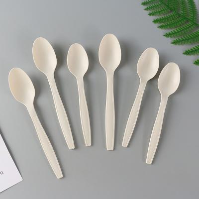 China PLA Material Spoon Knife And Fork 100% Biodegradable for sale