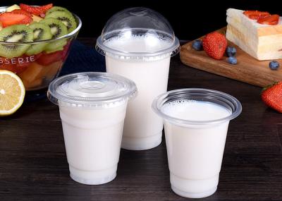 China Coffee Compostable Cup With Lid Restaurant Takeaway Disposable For Cold Drink for sale