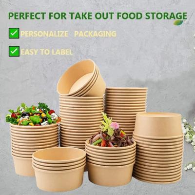 China Biodegradable Ice Cream Containers PLA Coated Paper Printed 45 OZ for sale