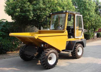 China Closed Cabin Full Automatically Tipped Concrete Dumper For Transportation / Loading / Dumping for sale