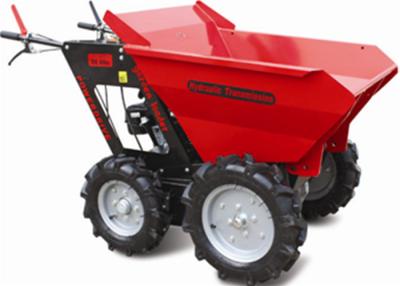 China Stepless Speed Change Transmission 4 Wheel Wheelbarrow for Engineering Construction 300kgs for sale