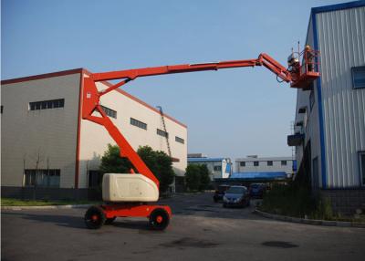 China 4 Link Weighing Devices Self Propelled Articulated Boom Lift Towable for sale