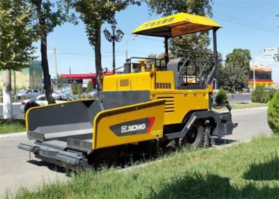 China 4.5m * 150mm Asphalt Paver Machine with Water Cooling Diesel Engine Powered 70KW for sale