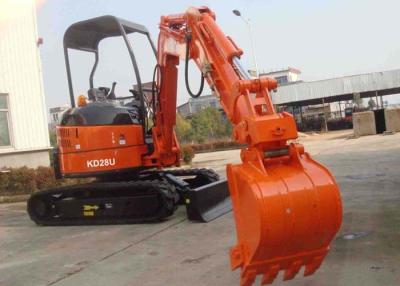 China 3 Cylinders Excavator Equipment Rental , Yanmar Diesel Engine Mini Tractor Excavator for sale