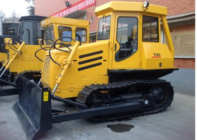 China 4F+2R Fixed Shaft Mechanical Gearbox  Small Crawler Dozer T80 for Narrow Ground Construction for sale