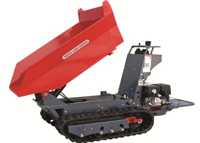 China Mini 4WD 0.8 Tons Concrete Dumper With 100cm Lifting Cpacity Hydraulic Piston Pump for sale