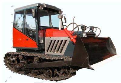 China Diesel Engine Steel / Rubber Track Mini Crawler Bulldozer for Agriculture Use for sale