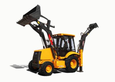 China Cummins Diesel Engine Big Compact Tractor with Backhoe 82KW Power Low Maintenance for sale