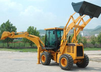 China 360° Rotating Damping Seat Tractor Backhoe Loader for Municipal Projects / Raod Maintenance for sale