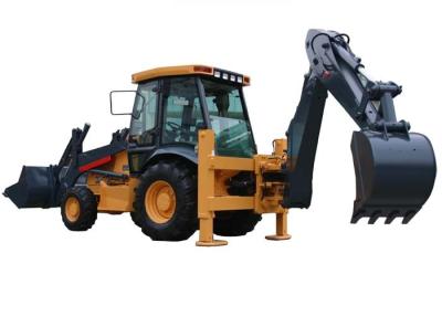 China 74KW Power Tractor Backhoe Loader 620CH For Construction Project 1.0m3 Loading Capacity for sale