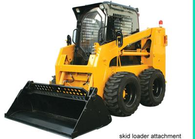 China Diesel Engine 0.25 m3 Bucket Capacity Skid Steer Loader for Road / Building Construction for sale