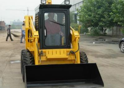 China Small 4WD 40HP Power Skid Steer Compact Track Loader1500 kg Lifting Force for sale