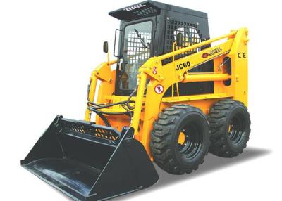 China 4WD All Wheel Steer Skid Steer With Bobcat Attachments Operating Weight 3240kg 60HP Power for sale