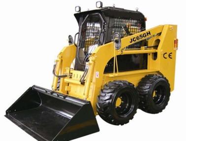 China Mechanical Type Track Skid Loader , Auxiliary Hydraulic Couplers Skid Loader Rentals for sale