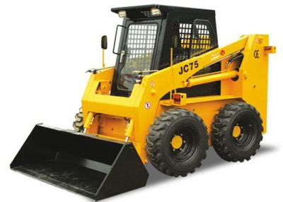 China 3.1 Meters Work Arm Bobcat Track Skid Steer Loader Water Colled 75HP Engine Power for sale